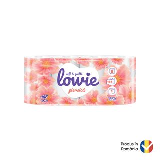 Lowie Hartie Igienica Piersica 8 Role 3 Straturi