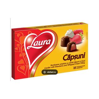 Laura Praline Umplutura De Capsuni 138G