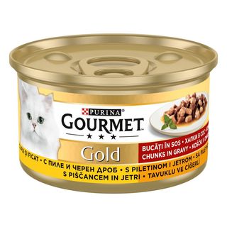 Hr. za mačke Gourmet Gold komad.umak 85g