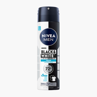 Nivea, Deodorant antiperspirant spray pentru bărbați Men Black&White Invisible Fresh 150ml