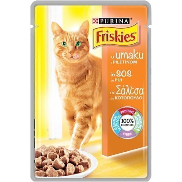 Friskies Пауч за коте пиле