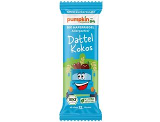Baton BIO din ovaz cu morcov si portocale, 12+, 20g, Pumpkin Organics