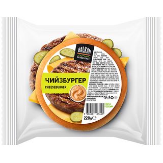 Balkan бургер с хрупкаво пил. филе220г / 20920380