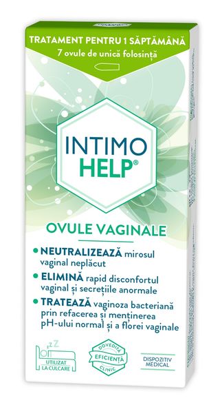 Zdrovit Intimohelp Ovule Vaginale X 7Buc