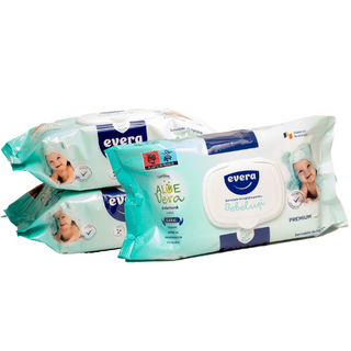 Servetele umede Evera | 80 bucati