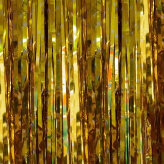Дождик для украшения помещений(Золото)