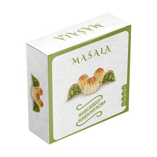BISKVIT SA PISTACIMA 160G MASALA 11260033