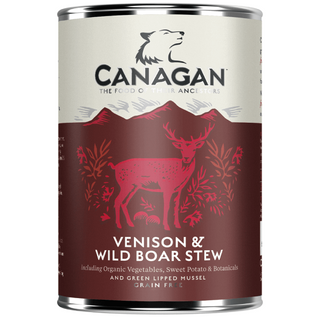 Hrana umeda pentru caini Canagan Dog Vanat&Mistret 400g