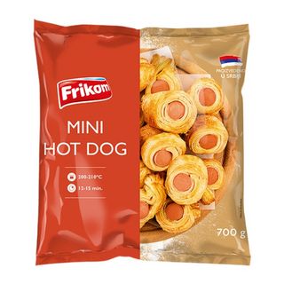 HOT DOG MINI SMRZ 700G FRIKOM