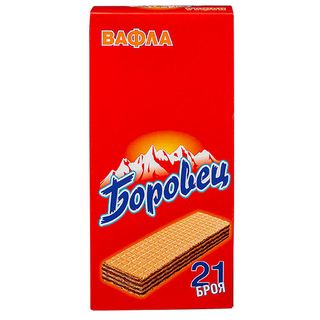 Боровец вафли с фъстъчен крем 21бр.630гр / 02800750