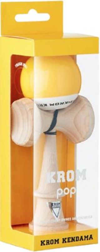 Kendama Krom Pop Lol Yellow
