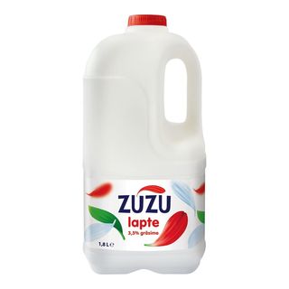 Lapte de consum integral ZuZu, 3.5% grasime, 1.8 l