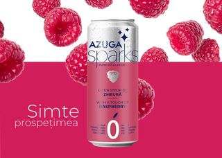 Azuga Sparks Zmeura 0.33L