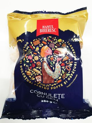 Hanul Boieresc Cornulete cu gem 280 g