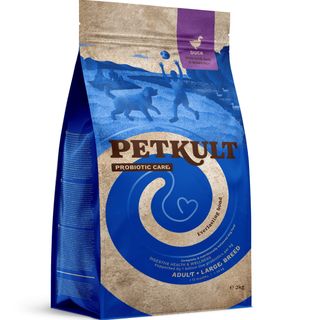 Hrana uscata pentru caini Petkult Probiotics Adult Talie Mare Rata 2kg