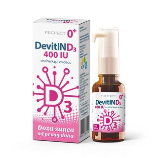 DEVITIN D3 400 IU ORALNE KAPI ZA DECU 15ML -33059