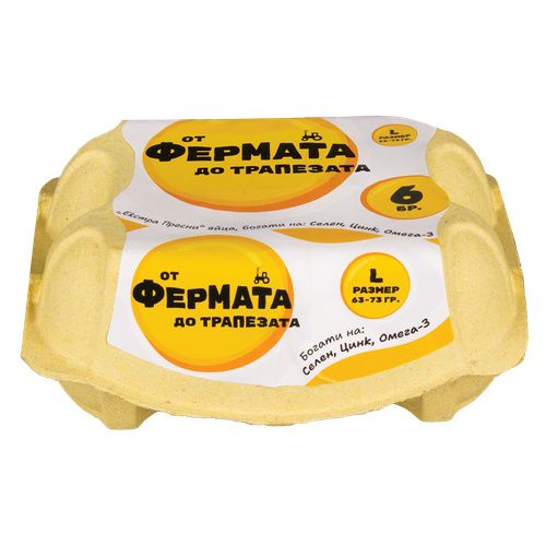 Яйца Размер L 6 От  Фермата До Трапезата 2