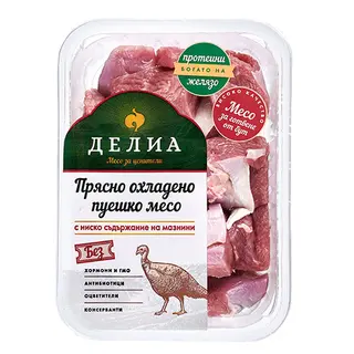 Делиа Пуешко месо за готвене от бут 400г / 20806509