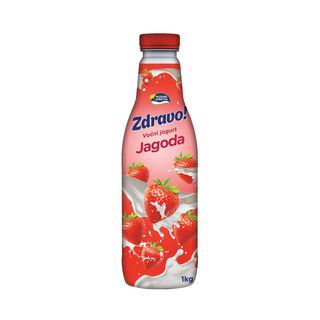 Zdravo vocni jogurt od jagode 1kg 8601500130840