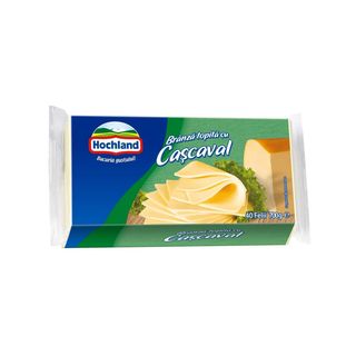 Branza topita cu cascaval Hochland, felii, 700 g