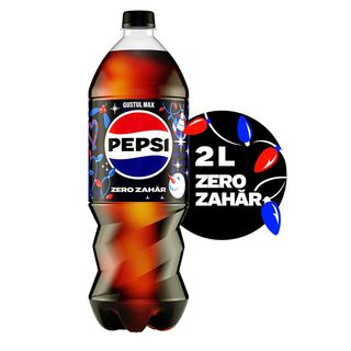 Pepsi, Bautura racoritoare carbogazoasa cu aroma de cola, cu indulcitori 2L (ID 41998)