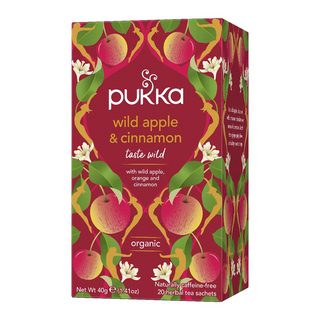 Ceai BIO PUKKA Wild Apple & Cinnamon, 20 pliculete