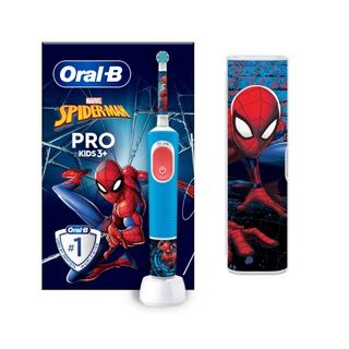 Oral-B Pro Kids 3 elekt.četkica za zube+etui Spiderman,1 kom.