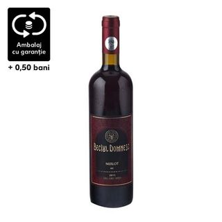 Beciul Domnesc Merlot Demisec Doc 0,75L