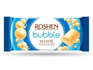 Roshen Ciocolată Aerată Albă 80g