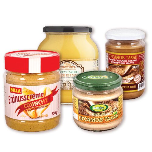 Мед, Тахан И Фъстъчено Масло