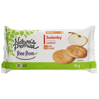 Nature's Promise Free From, Biscuiti cu mere, fara gluten 55g (ID 63190)