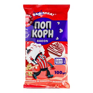 BOOMZA Popcorn microundă cu becon 100g