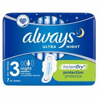 Always Ultra Night Absorbante 7Buc