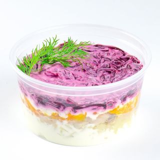 89099 - Салата сельодка под шубой 250 гр