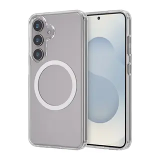 Capac Protectie Spate Cellara Colectia Crystal Magsafe Pentru Samsung Galaxy S25 Plus 5g - Transparent,CL78564