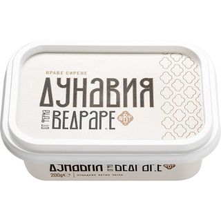 Ведраре Дунавия сирене от краве мляко 200г / 00110618