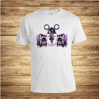 SOUND SYSTEM MOUSE bijela muška majica t-shirt
