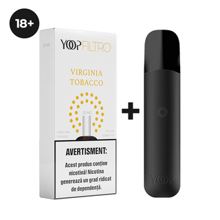 Device YOOP 2.0 + FILTRO Virginia Tobacco 20 mg/ml
