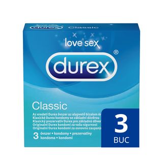Durex Classic Prezervative 3 Bucati