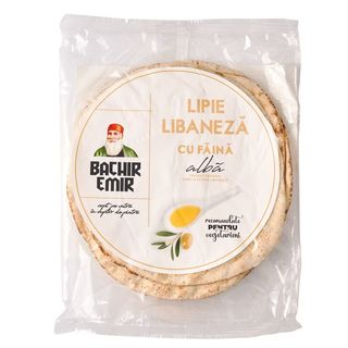 BACHIR EMIR Lipie Libaneza cu faina alba 340g