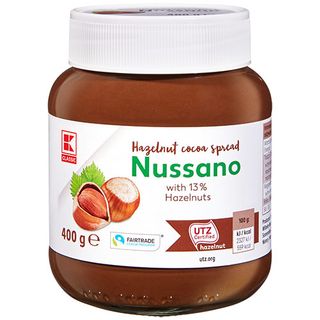 KLC Nussano лешникова нуга крем 400г Fairtrade / 00047141