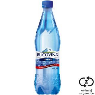 Bucovina, Apa minerala naturala carbogazificata 0.5L (ID 43001)