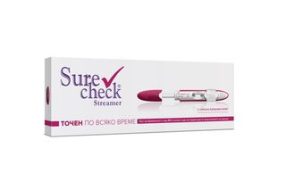 ТЕСТ ЗА БРЕМЕННОСТ ШУЪР ЧЕК STREAMER ПИСАЛКА