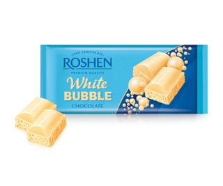 ROSHEN Ciocolată albă aerată 80g