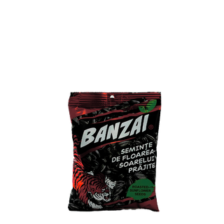 Seminte de floarea-soarelui prajite cu sare Banzai, 100 g