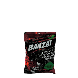 Seminte de floarea-soarelui prajite cu sare Banzai, 100 g