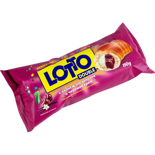 Lotto Кроасан с ванилов и черешов крем 110 ГР / 38942346