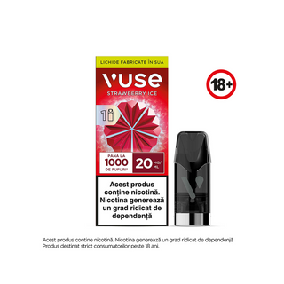 VUSE 1 POD CAPS STRAWBERRY ICE 20 MG/ML
