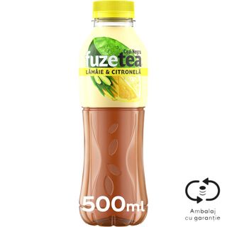 Fuzetea, Ceai negru cu suc de lamaie si citronela 0.5L (ID 42623)