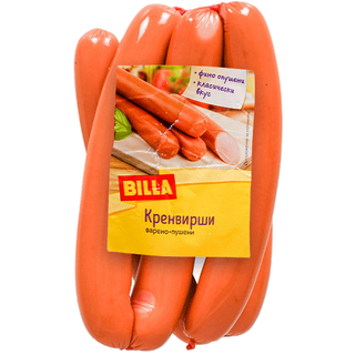 BILLA Кренвирши 1 КГ / AB902963